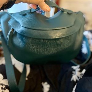 NWOT Sling / Waist Pouch Bag Italian Leather